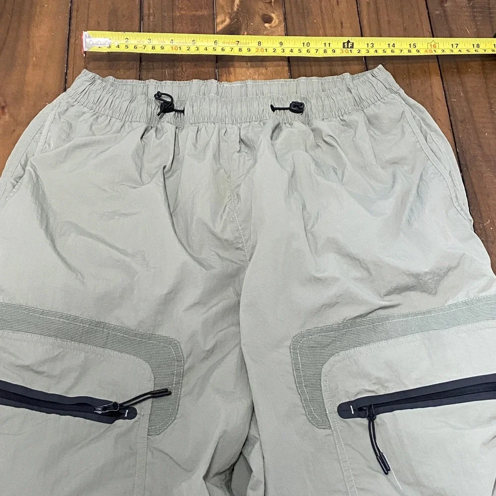 Nike Cargo Utility Pants Mens Large Sage Green Nylon Gorpcore Techwear Trousers